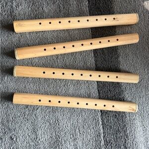 Earthlite Set of 4 Wooden massage table legs